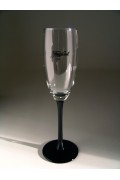 Glass Freixenet Black Stem Wine Glass