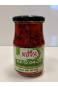 La Nova Sliced Chilies 270gr