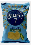 Simply 7 Lentil Chips Jalapeno 113g