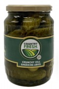 Country Fresh Crunchy Dill Gherkins 680g