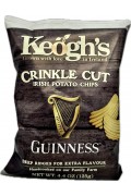 Keoghs Guiness Crinkle Cut Irish Chips 125g