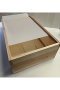 Wooden Assorted Double Wine Box With Window