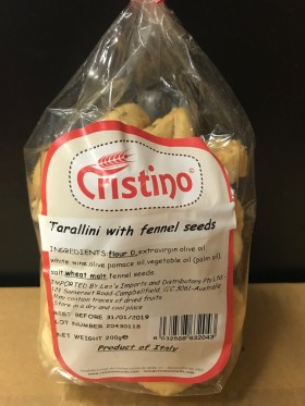 Cristino Tarallini Fennel Seeds 200gr