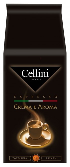 Cellini Crema Aroma Coffe 1kg Beans