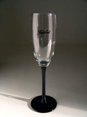 Glass Freixenet Black Stem Wine Glass