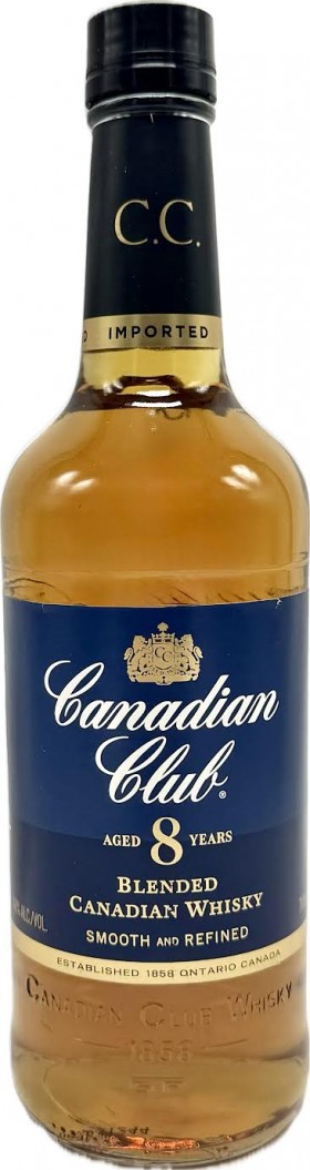 Canadian Club 8 Year Old