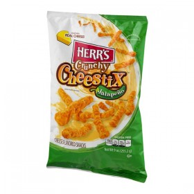 Herrs Crunchy Cheestix Jalapeno