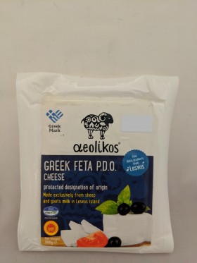 Aeolikos Greek Feta Cheese 200gr Sheep Goat Milk