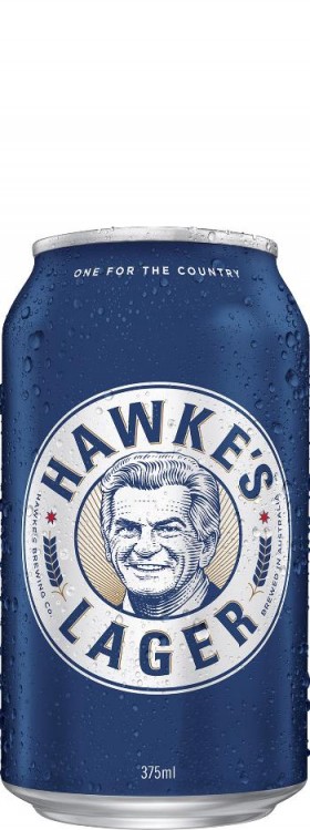 Hawkes Lager Cans