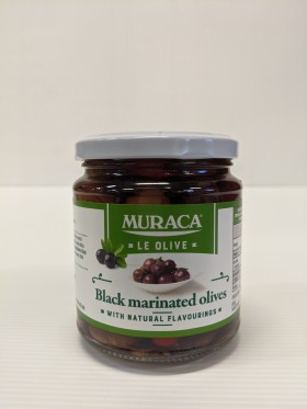 Muraca Black Marinated Olives 280gr