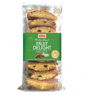 Ital Fruit Delight Cake Slice 225gr