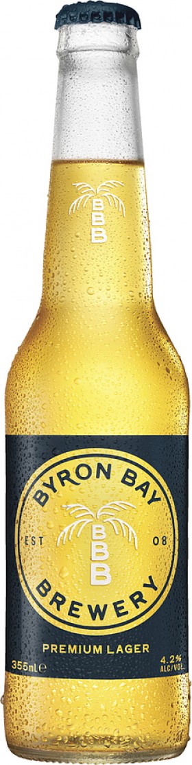 Byron Bay Brewery Premium Lager 355ml Btt