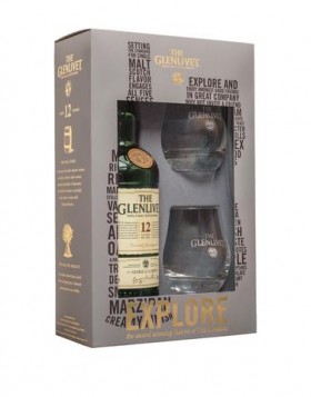 The Glenlivet 12yr Old Gift Pk W Glasses