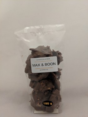 Max and Boon Almond Slivers Milk Chocolate 180gr
