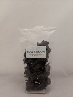 Max and Boon Almond Slivers Dark Chocolate 180gr