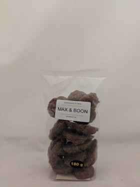 Max and Boon Milk Choc Coconut Roughs 180gr