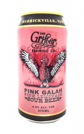 Grifter Pink Galah Pink Lemonade Sour Beer Cans