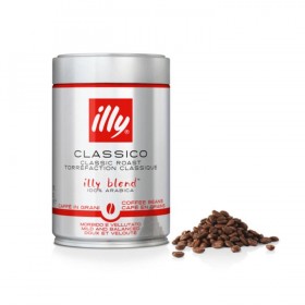 Illy Coffee Classico Beans 250gr Tins