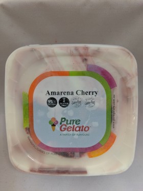 Pure Gelato Amarena Cherry 1lt Gelato