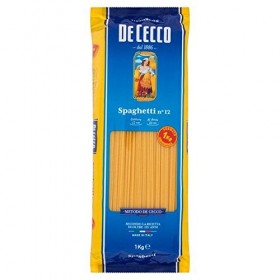 De Cecco 1kg Spaghetti Pasta No 12