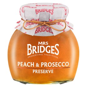 Mrs Bridges Peach And Prosecco Preserve 340gr