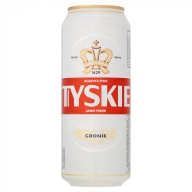 Tyskie Beer 500ml Cans