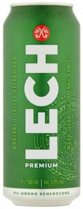 Lech Beer 500ml Cans