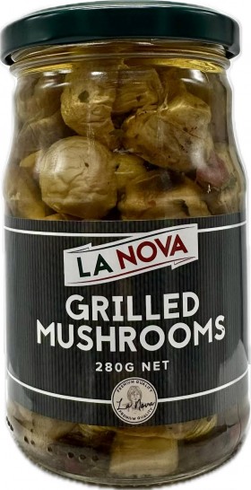 La Nova Grilled Mushrooms 280gr