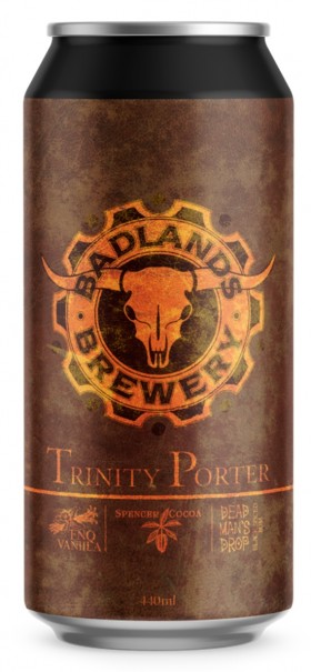 Badlands Trinity Porter 440ml Cans