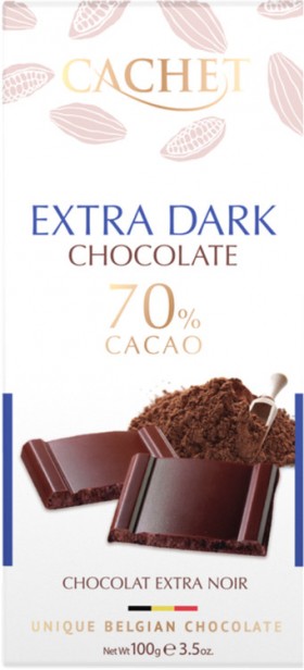 Cachet Extra Dark Chocolate 70 Percent