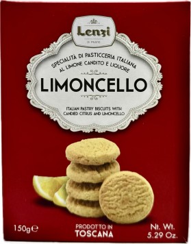 Lenzi Limoncello Biscuits 150gm