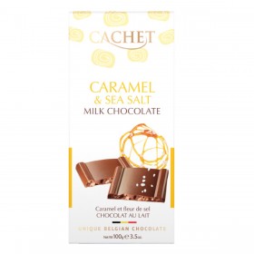 Cachet Caramel Sea Salt Milk Chocolate 100gm