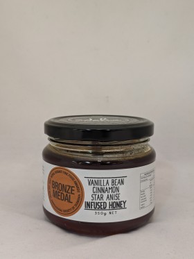 Adelia Vanilla Cinnamon Anise Infused Honey
