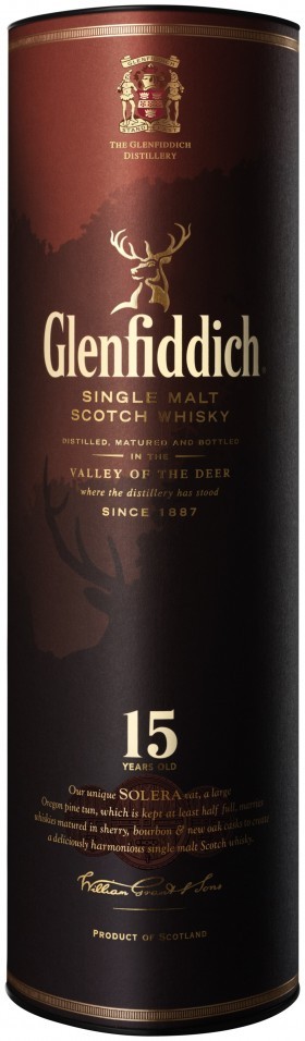 Glenfiddich 15 Year Single Malt Scotch Whisky