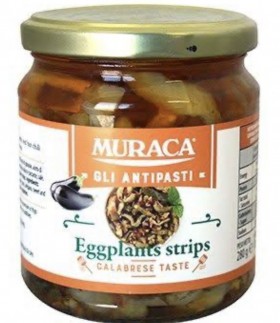 Muraca Eggplant Strips Marinated 280gr
