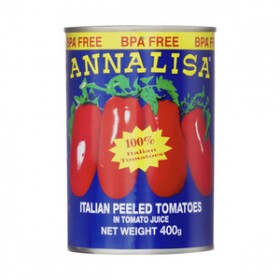 Annalisa Peeled Tomatoes Tins 400gr