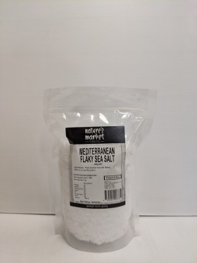 Natures Market Mediterranean Flaky Sea Salt 400g