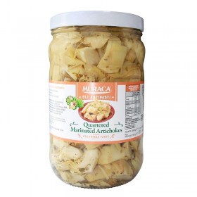 Muraca 1.7kg Quartered Marinated Artichokes