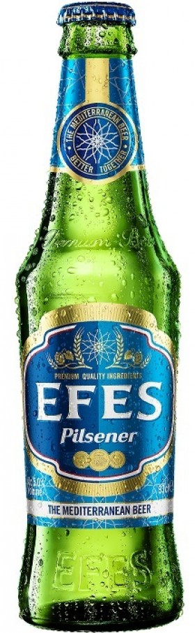 Efes Pilsener The Mediterranean Beer 330ml Btt