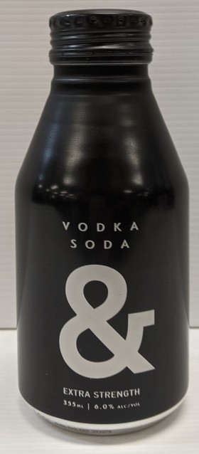 Vodka Soda And Black Extra 355ml