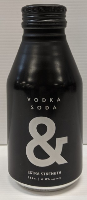 Vodka Soda And Black Extra 355ml