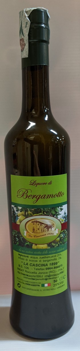 Liquore Di Bergamotto 500ml