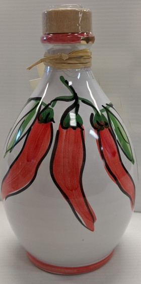 Gargiulo 200ml Evoo Ceramic Chilli Design