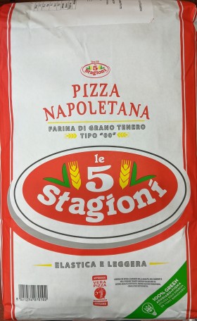 Le 5 Stagione 10kg Pizza Napoletana Tipo 00