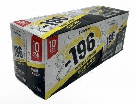 Suntory Double Lemon -196 10pk