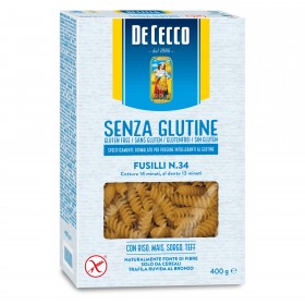De Cecco No 34 Gluten Free Fusilli 400gr