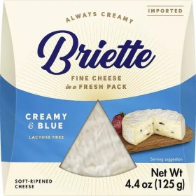 Briette Creamy Blue Cheese Lactose Free 125gr