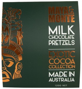 Maya Monte Milk Chocolate Pretzels 120gr