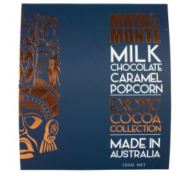 Maya Monte Milk Chocolate Caramel Popcorn 120