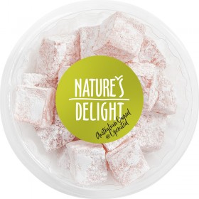 Natures Delight Rose Turkish Delight 165gr